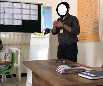 جلسه مورنینگ morning در مرکز بستری اعتیاد باران - مرکز تیسی اصفهان - مرکز الگو جامع درمان و بازتوانی اعتیاد